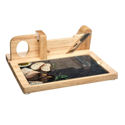 Charcuterie Slicer with Integrated Cutting Board