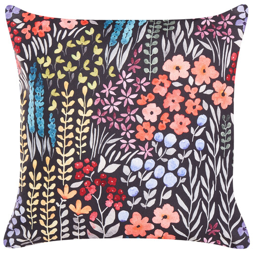 Beliani CASTELARO Outdoor Kissen mit mehrfarbigem Blumenmuster