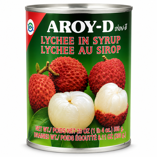 Aroy-D Lychees in Syrup 565g