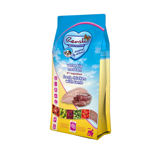 RENSKE Puppy Dog Dry Food Chicken Lamb Gluten-Free - 2kg
