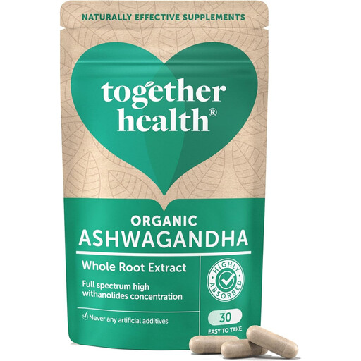Together Health Organic Ashwagandha Stress Support Capsules