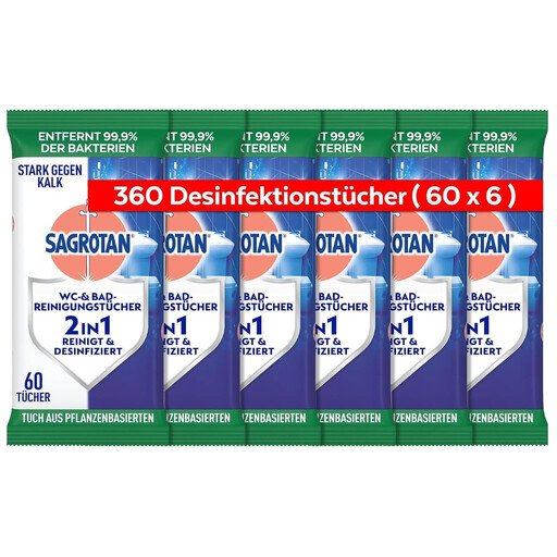 Sagrotan WC & Bad Reinigungstücher