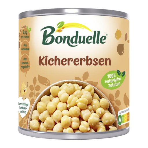 Bonduelle Kichererbsen 425ml in der Dose