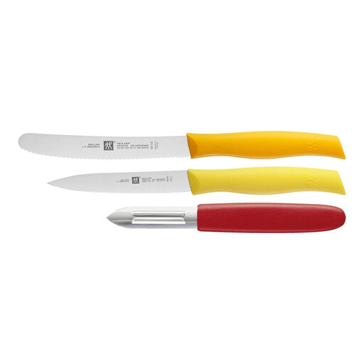 Zwilling TWIN Grip Knife Set, 3-Piece, Mixed Colours