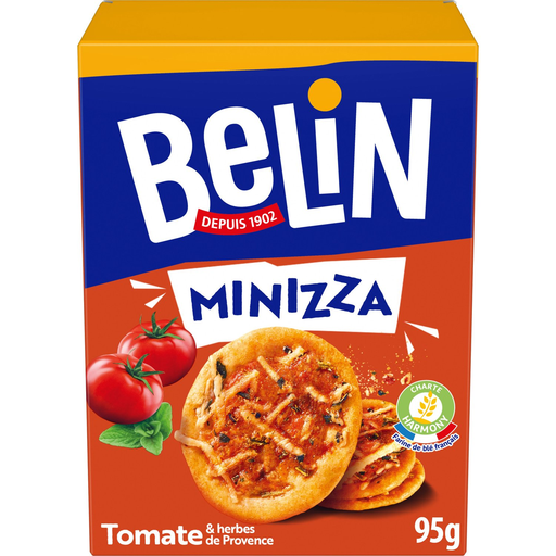 BELIN Mini Crackers Tomate & Herbes de Provence 95g