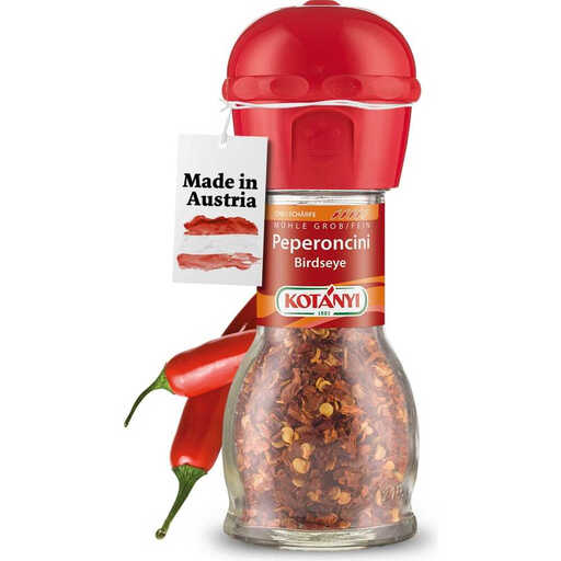 KOT?NYI Bird's Eye Peperoncini Pepper Mill 24g