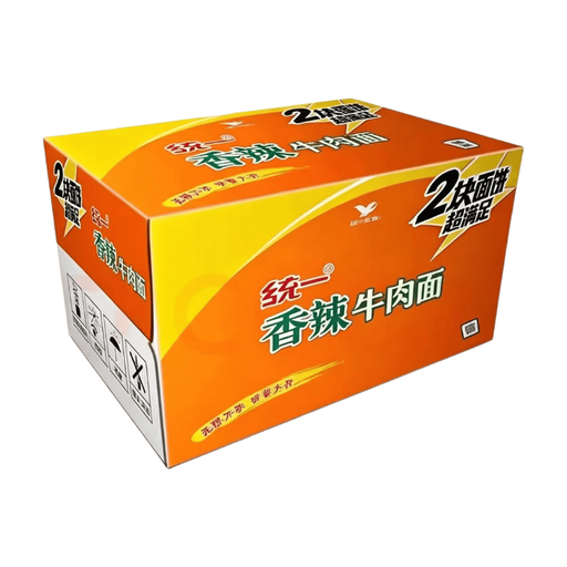 Uni-President Spicy Beef Instant Noodles (Big Cup) 140g × 12