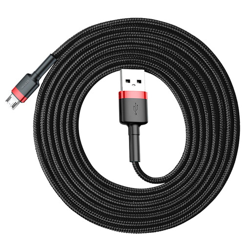 Baseus cafule Cable USB For Micro 1.5A 2m Red+Black