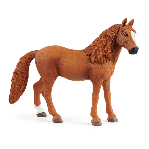 Schleich Horse Club German Riding Mare Play Figure - Brown, 3.5cm