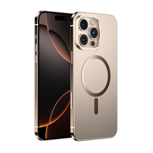 IM-CHEN iPhone 16 Pro Max Case Cover in Desert Gold