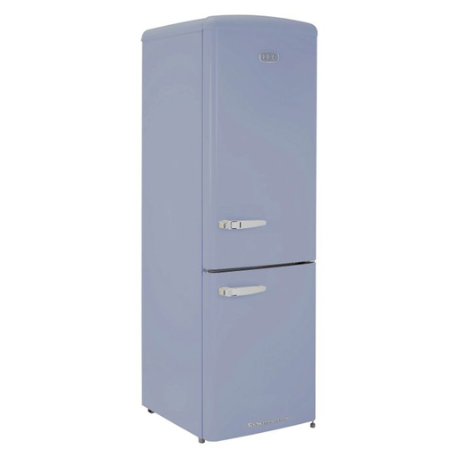CDA Florence Sea Holly Retro Tall Frost Free Fridge Freezer