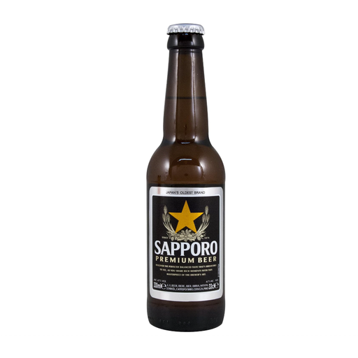 Sapporo Beer 330ml Bottle