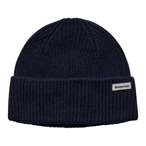 Resteröds Wool Knit Beanie Sailor Blue