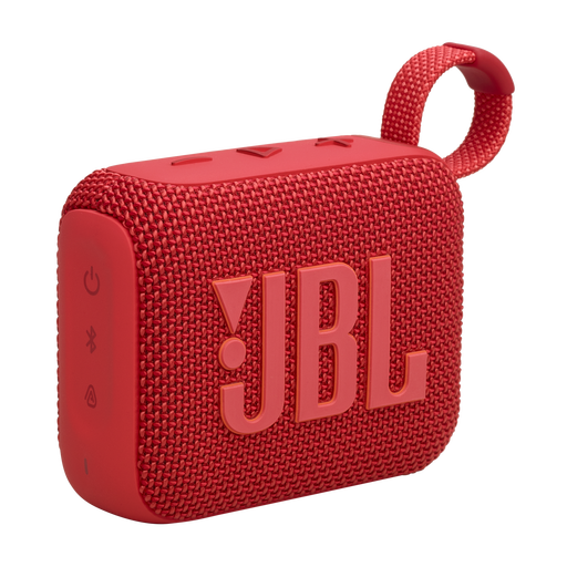 JBL Go 4 Ultra-Portable Bluetooth Speaker in Red