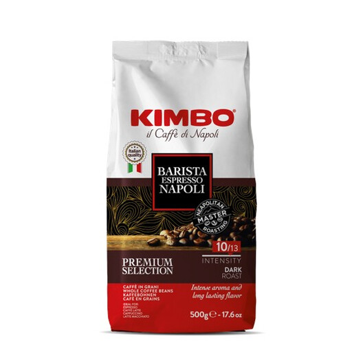 KIMBO Espresso Napoli – 咖啡豆，强度 10/13，500 克