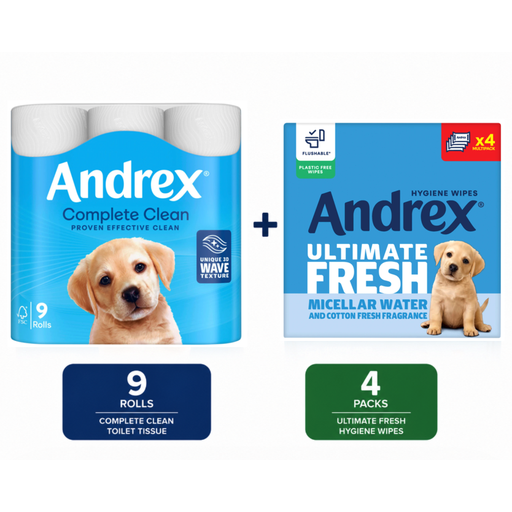 Andrex Complete Clean & Fresh Hygiene Bundle