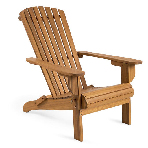 Vonhaus Hudson Folding Adirondack Chair