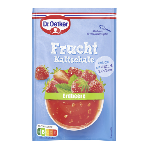 Dr. Oetker Fruchtgrütze Strawberry Dessert Powder 53g