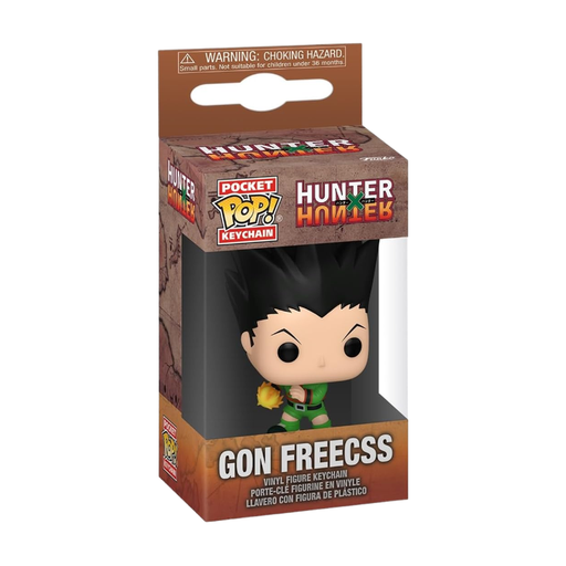 FUNKO Pop! Pocket Keychain Hunter X Hunter Collectible Vinyl Mini Figure Gon Freecss