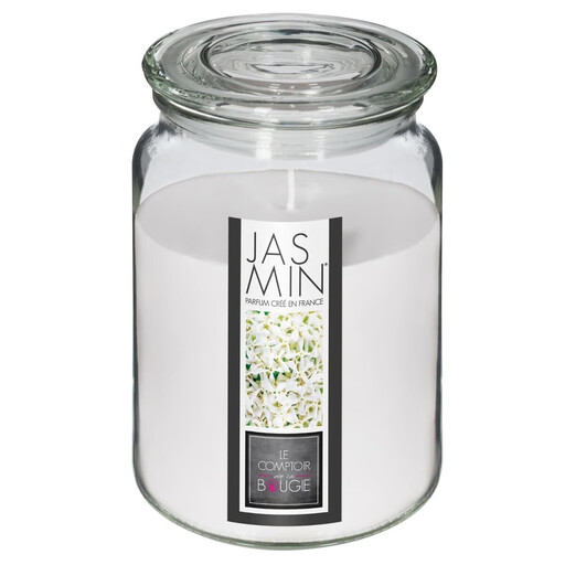 Atmosphera Nina Scented Candle - Jasmine, 510 g, Glass Jar