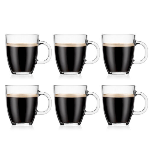 Bodum BISTRO Coffee Glass Mugs
