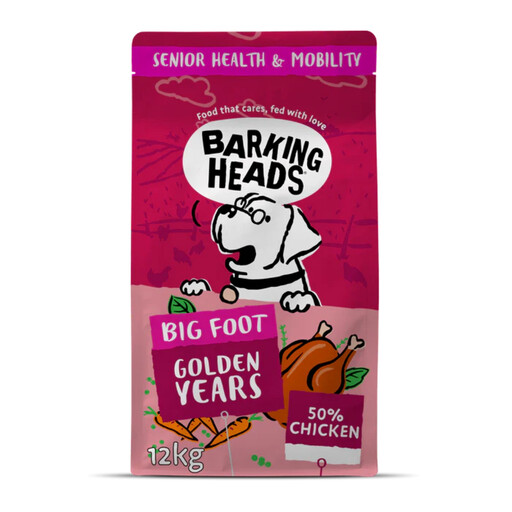 Barking Heads All Hounder Golden Years Chicken Dry Dog Food, 12kg