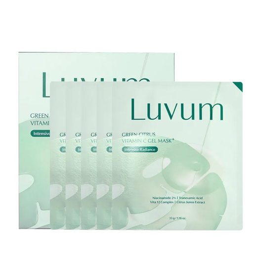 luvum Green Citrus Vitamin C Gel Mask 5ea