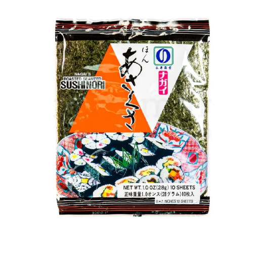 NAGAI HON ASAKUSA NORI RED 10SHT*2g