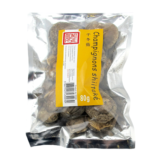MONT ASIE Shiitake Mushrooms 80 g