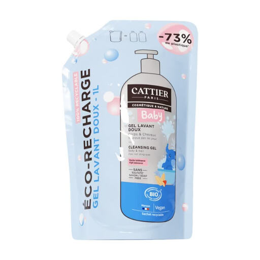 Refill - Gentle baby wash gel 1L