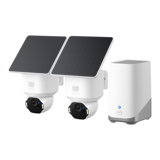 eufy SoloCam E42 (2-Cam Kit), 4K Outdoor Surveillance Camera