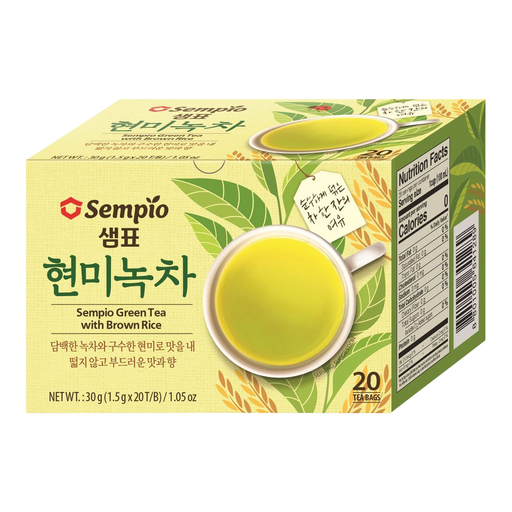 Sempio Green Tea With Brown Rice Tea 30g