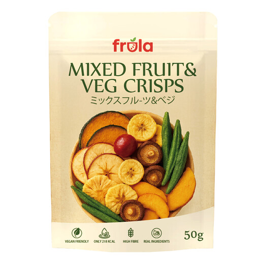 Frula Vegetable Crisps Mixed Fruits and Veg 50g