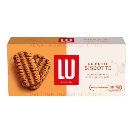 Lu Le Petit Biscotte Crunchy Cinnamon and Brown Sugar Biscuits 200g