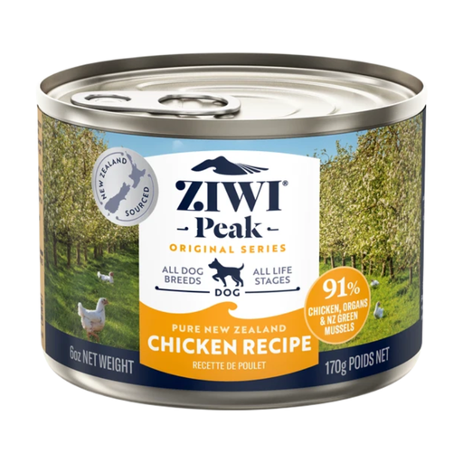 ZIWI PEAK Dog Wet Food Canned Chicken High Meat Recipe Pet Food 170 gr.