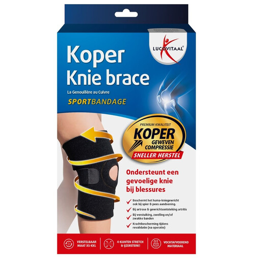 Lucovitaal Knee Brace with Copper