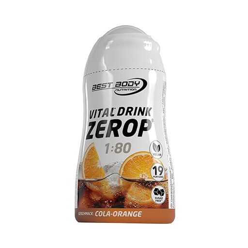Best Body Nutrition Vital Drink Zero, Cola Orange, 48ml