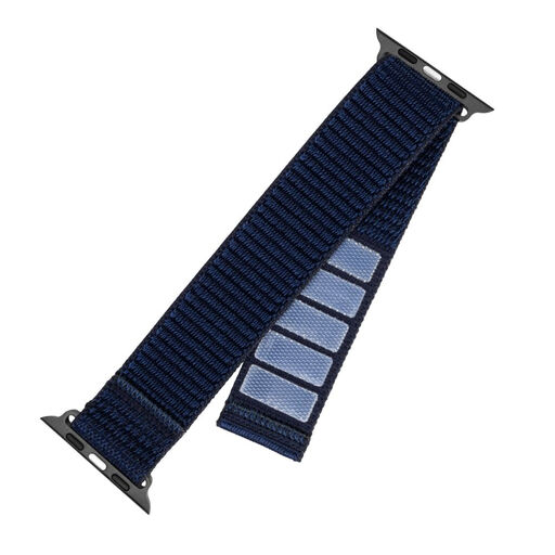 FIXED nylon strap for Apple Watch 42/44/45/46 mm - Dark blue
