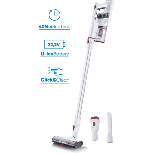 Severin HV 7152 Cordless 2-in-1 Stick and Hand Vacuum Cleaner