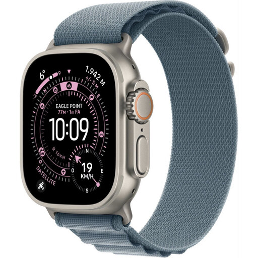 Apple Watch Ultra 3 GPS + Cellular 49mm, Natural Titanium
