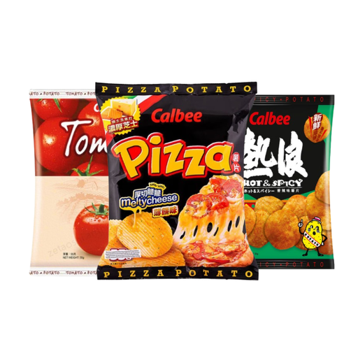 Calbee Chips Bundle 3 Pcs