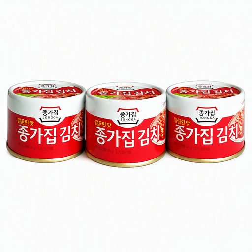 Jongga KR Chongga Mat Kimchi 160 g pack of 3