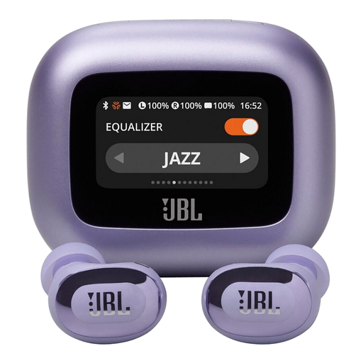 JBL LIVE BUDS 3 -True Wireless NC Earbuds, Wireless Charging, Smart Case, Purple