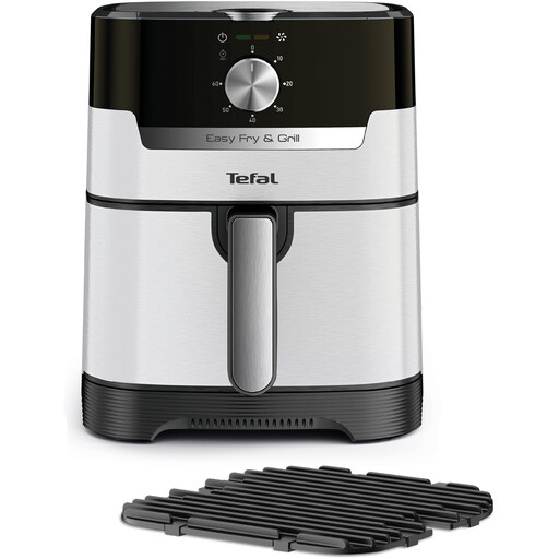 Tefal EY501A Easy Fry Air Fryer - 4.2L Capacity - 1500W Power - 6-in-1 Cooking Functions - Rapid Air Technology