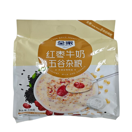 Family Whole Red Dates Milk Five Grains and Cereals 838g