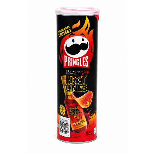 PRINGLES Hot Ones Rojo flavored chips 156g