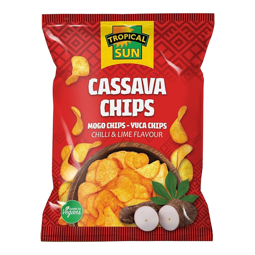 Cassava Chips Chilli & Lime 80g