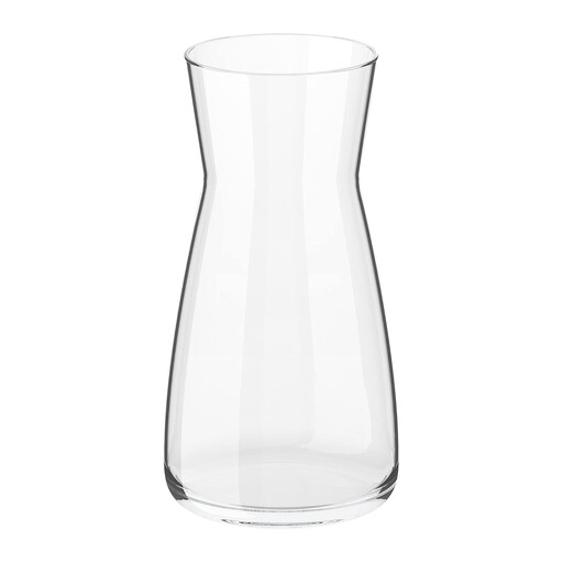 1pc 20cm Clear Glass Vase, Transparent Tulip Holder