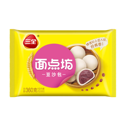 San Quan Red Bean Paste Bun 360g