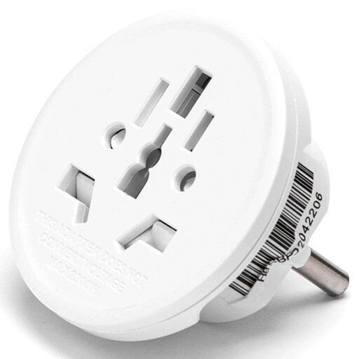 Aigostar Multi-Plug Adapter Power Strip, 2300W, White